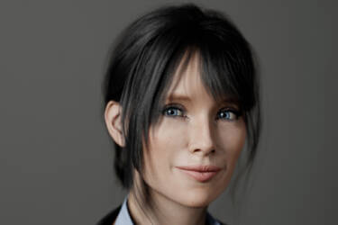 Virtual Studio renders to accompany Dom Salmon's How to take a headshot magazine article.